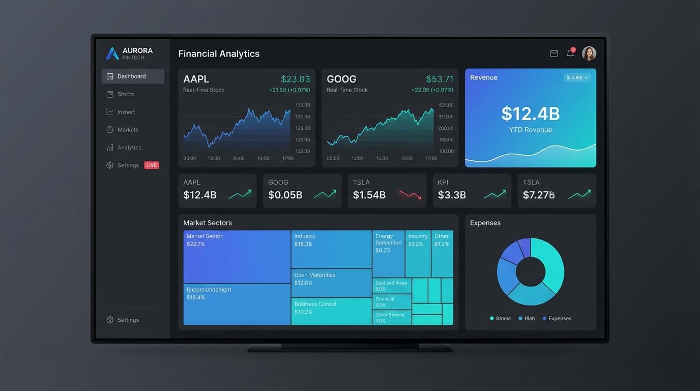 FinPro Financial Dashboard