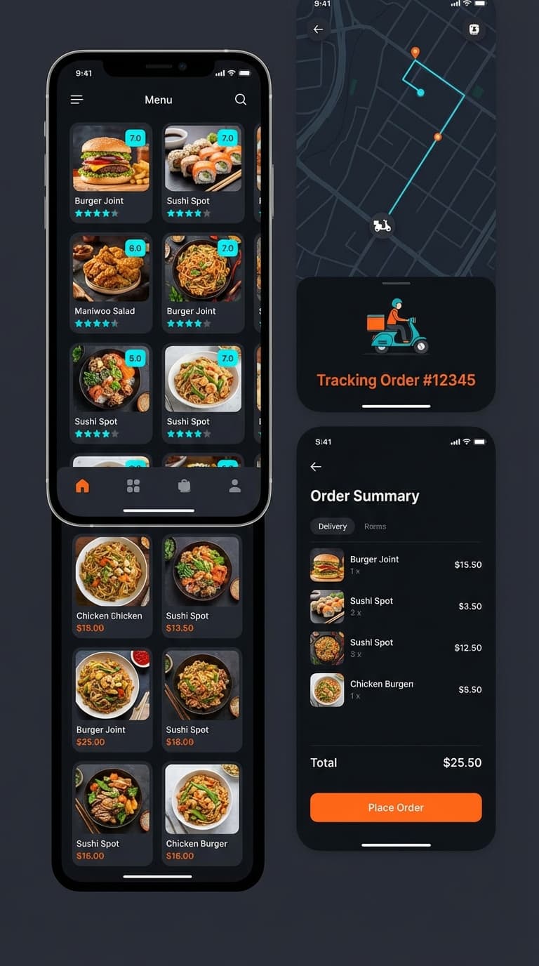 Foodie Mobile App