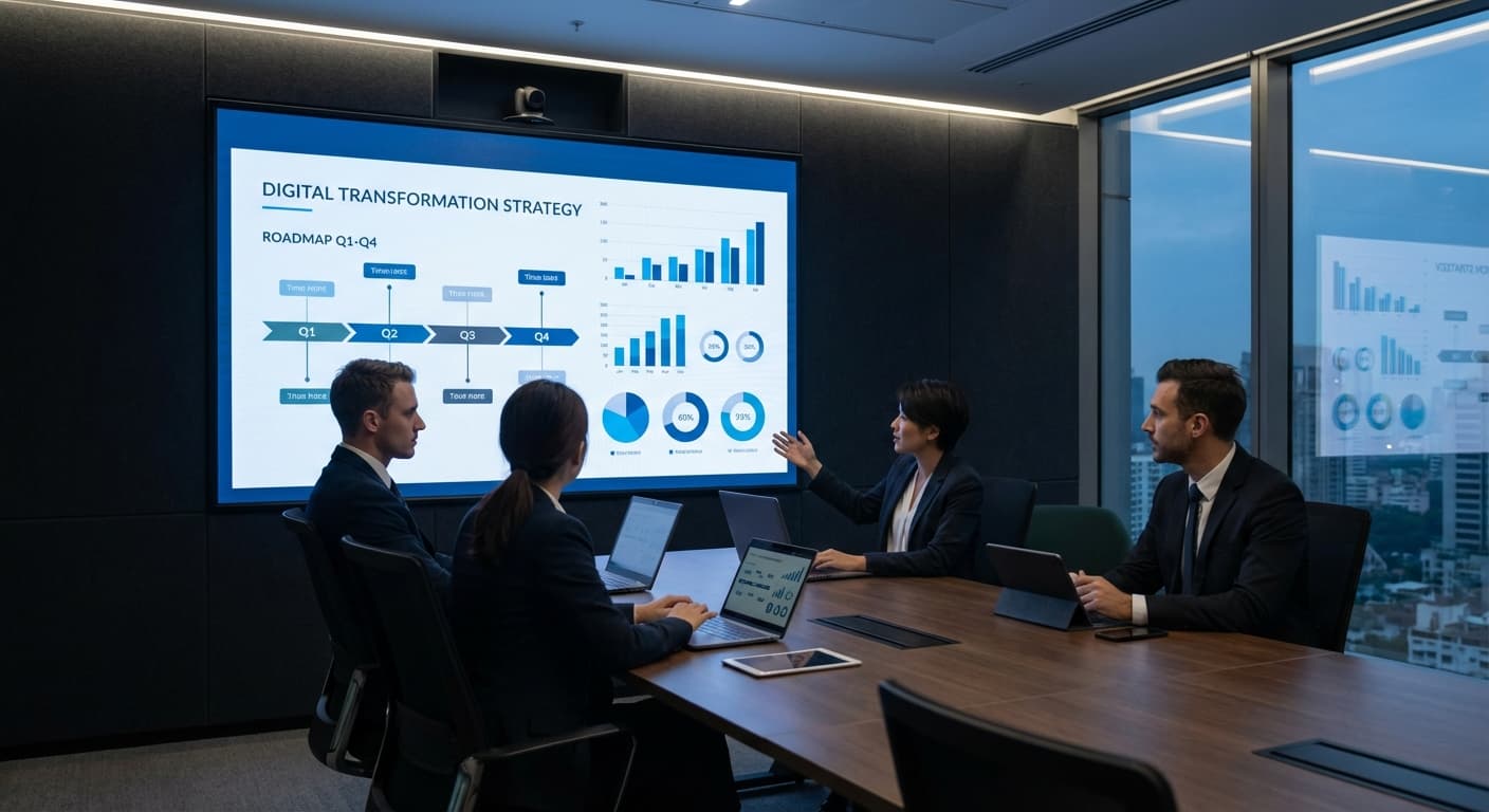 Tech Consulting mockup